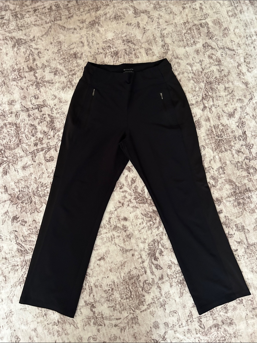 Athleta Black Fairway Golf Pants